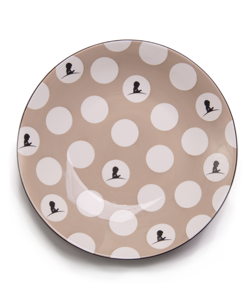 Polka Dot Pasta Bowl
